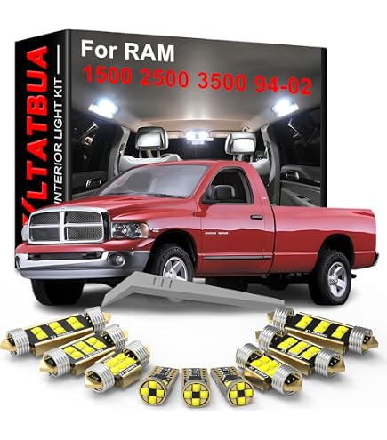 Amazon.com: Auto Dynasty 9 Pieces 12V 5500K Interior Car Dome Map