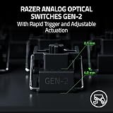 Razer Huntsman V3 Pro Tenkeyless 8KHz HyperPolling Analog Optical Switches UK view 3
