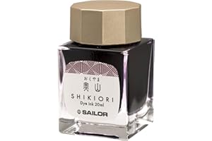 セーラー万年筆 Sailor Fountain Pen, Bottled Ink, Shiki-Okuyama 13-1008-208