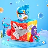hahaland Baby Tissue Box Toy Montessori Toys 6 Months Textured Tails view 9