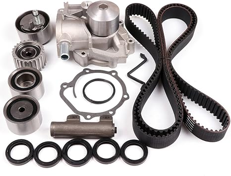 amazon com scitoo timing belt water pump kit tensioner fit 1996 1997 subaru legacy outback 2 5l ej25d automotive amazon com