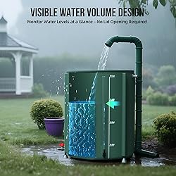 Collapsible Rain Barrel Water Collection System
