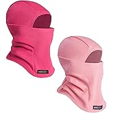 KOOLSOLY Kids Balaclava Face Mask, Winter Hat Face Warmer for Cold Weather Ski Mask for Boys Girls