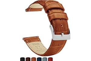 BARTON WATCH BANDS BARTON Tropical-Style 2.0 Watch Bands - Quick Release - Choose Strap Color & Size - 18mm, 19mm, 20mm, 21mm, 22mm, 23mm & 24mm Watch Straps