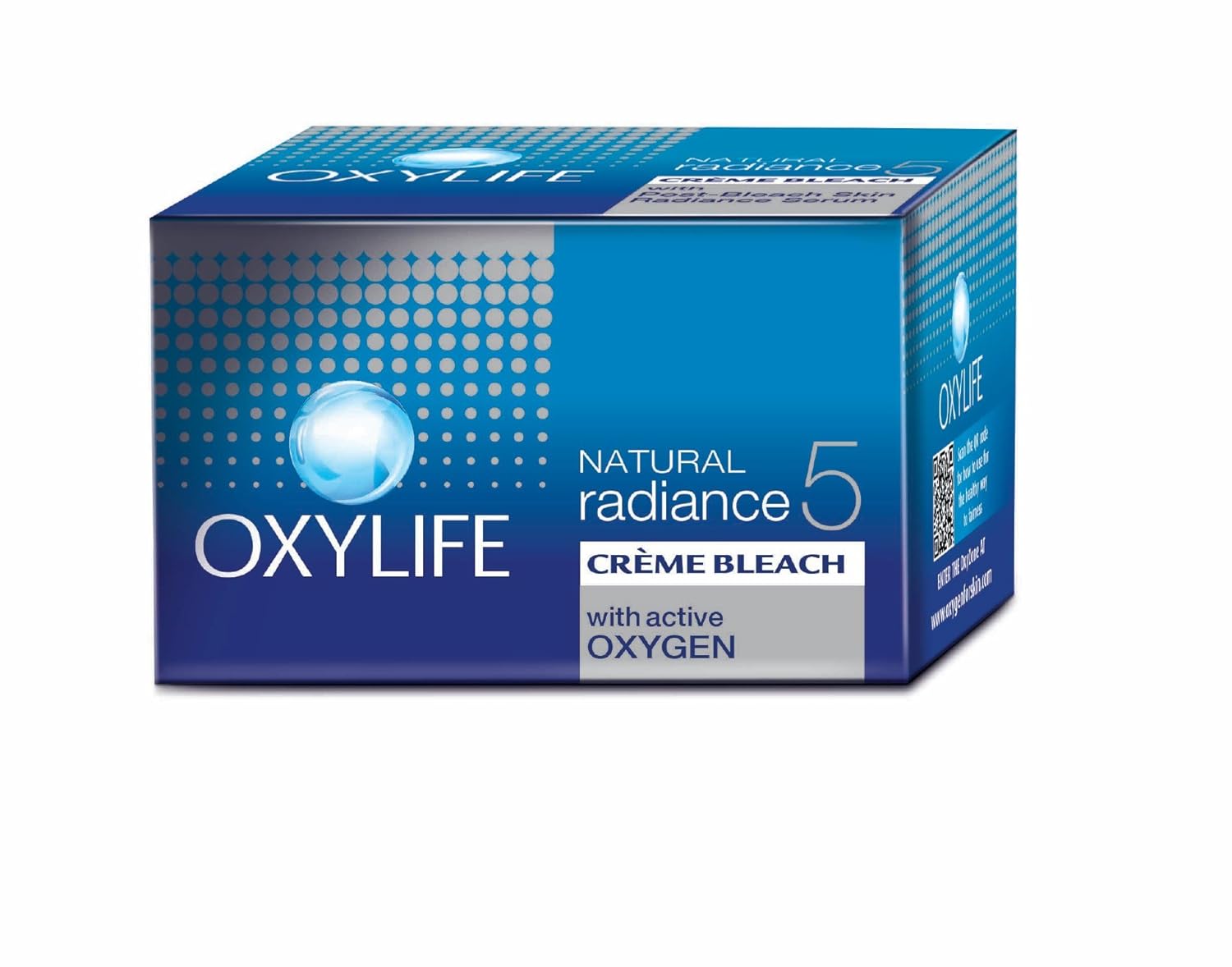 Oxylife Natural Radience Cream Bleach Oxygen Power with Skin Radiance