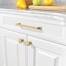 Amerdeco 10 Pack Champagne Bronze Cabinet Pulls 8.8