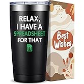 Fufandi Boss Gifts for Men, Accountant Gift - Boss Day Christmas Birthday Gift for Bosses Male, Manager, Him - Tumbler Cup