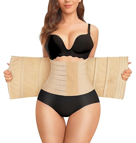 RDSIANE Postpartum Belly Wrap Girdle C-section Recovery Belly Belt
