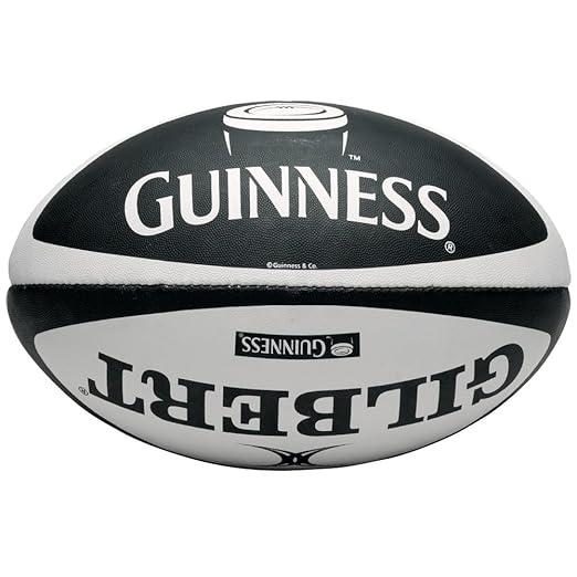 Guinness Large Rugby Ball Amazon.co.uk Sports & Outdoors