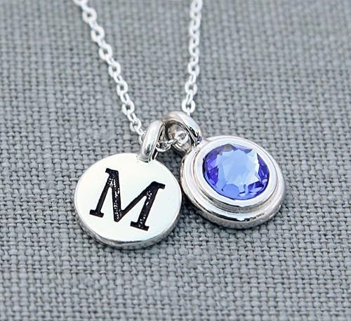 new mom birthstone necklace
