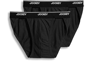 Jockey Men's Underwear Men's Elance String Bikini - 2 Pack