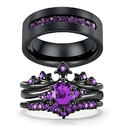 thumbnail image 2 of Female Black Wedding Rings At Terry Summers Blog 2 of 12