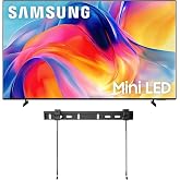 Samsung 55-Inch Class M70 Series Mini LED 4K, Smart TV 2026 Model Samsung Vision AI Companion, Mini LED Processor 4K, Pure Spectrum Color, Bluetooth, Motion Xcelerator DLG 120Hz + Wall Mount(Renewed)