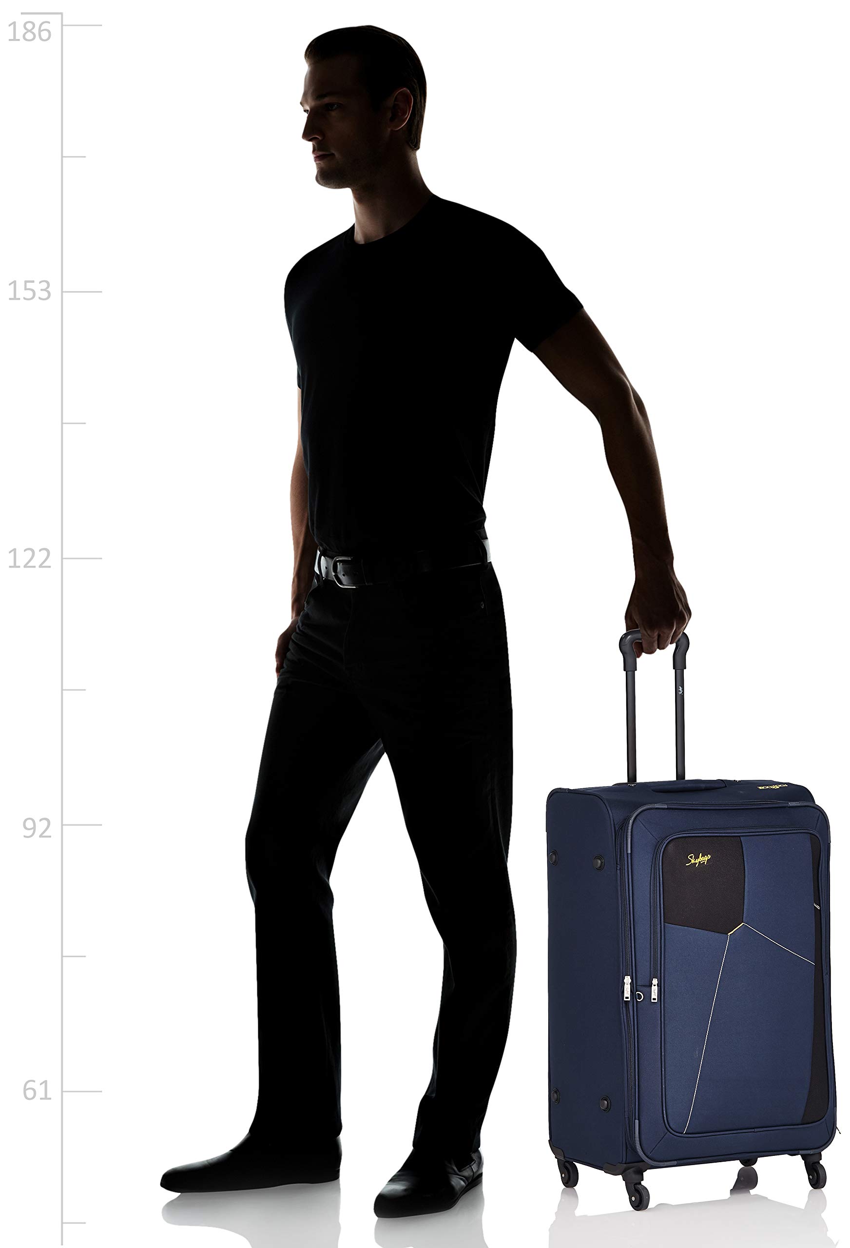 skybags rubik polyester 78 cms