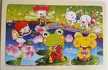 24 Piece Puzzle wooden