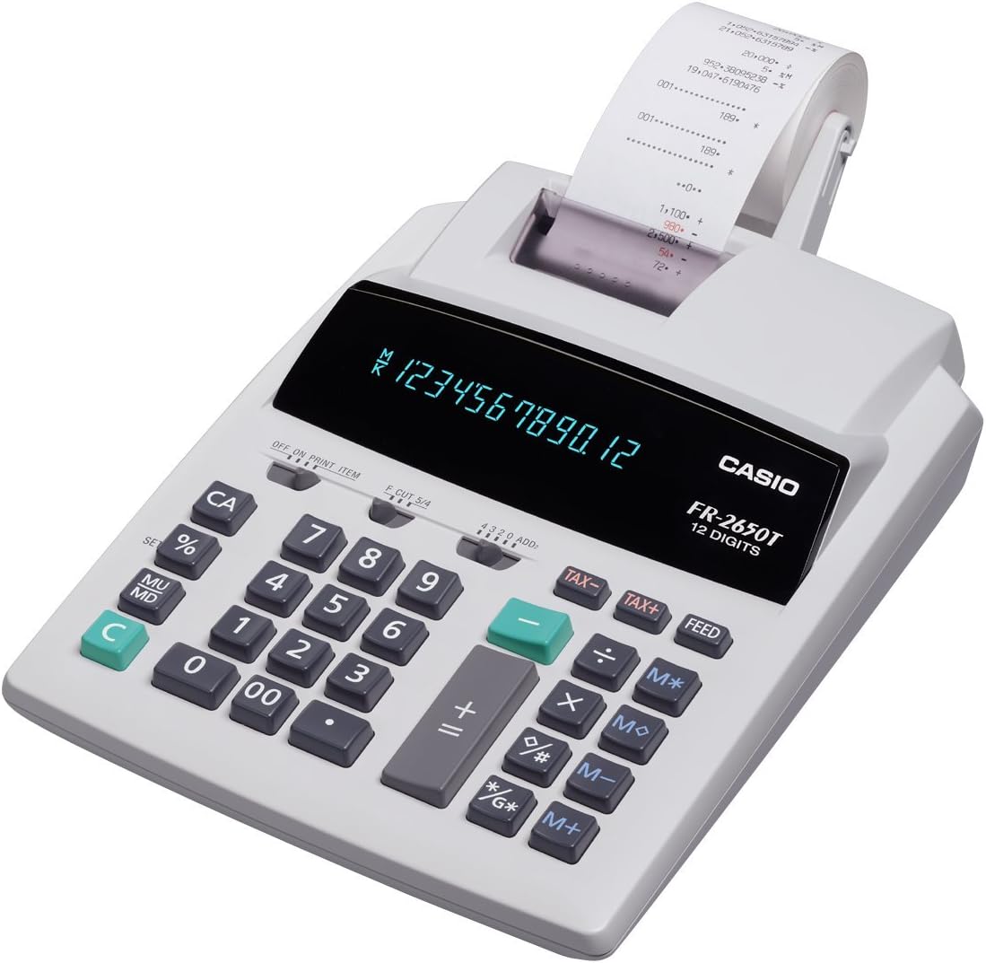 CASIO FR2650T Printing Calculator Amazon.ae
