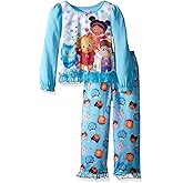 Daniel Tiger Toddler Girls Long Sleeve Poly Pajama Set (3T, Blue/Multi), KY182523DA