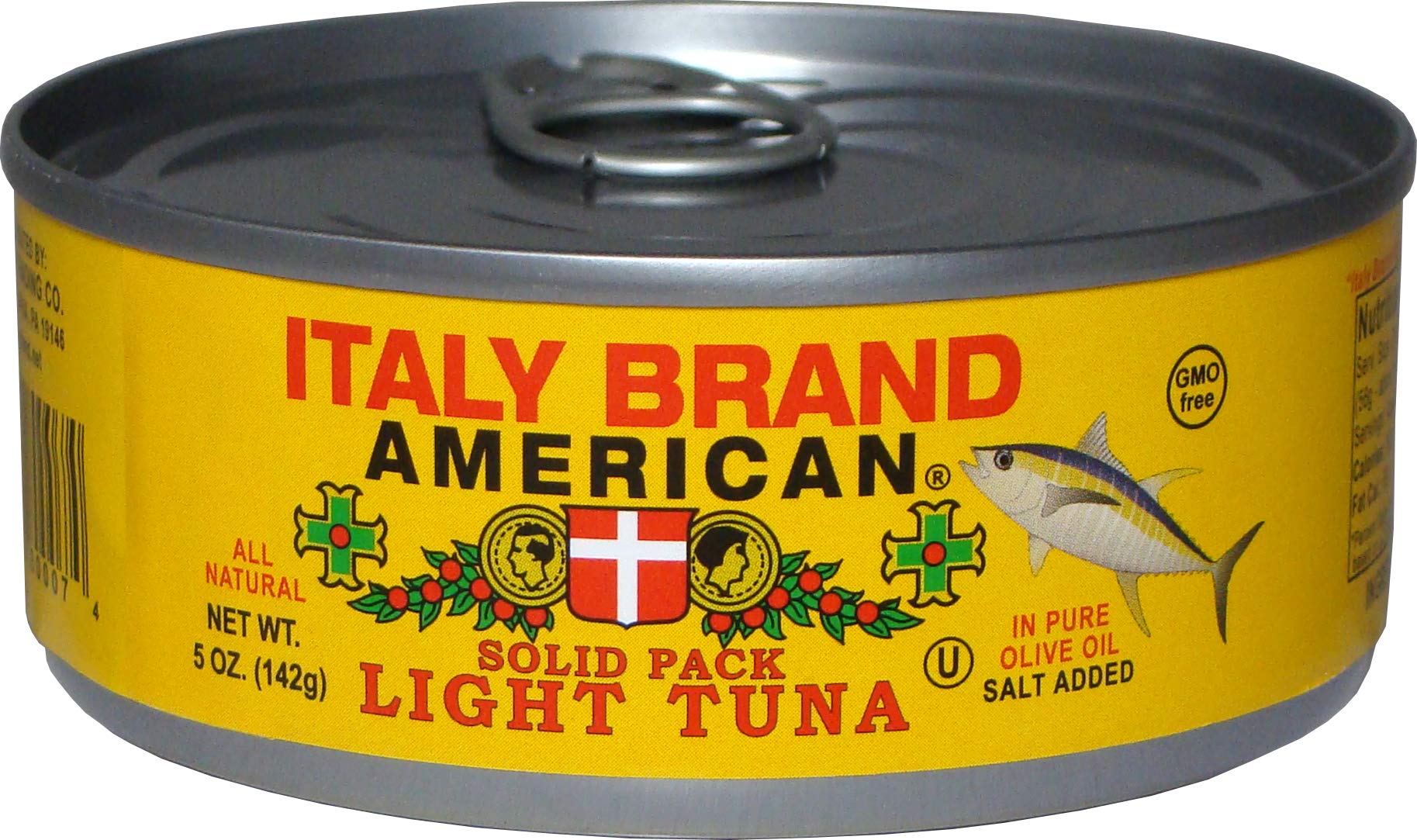 Italy Brand 5 oz. Yellowfin Tuna Fish in Olive Oil (6 pack)
