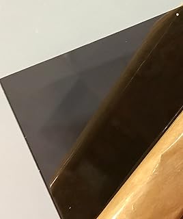 Amazon Com Sibe R Plastic Supply Dark Gray Smoke Transparent Acrylic Plexiglass 2074 1 4 24 X 12 Acrylic Plastic Sheet Industrial Scientific