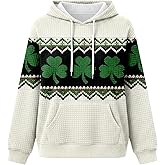 St Patricks Day Shirt Women Shamrock Art Print Hoodie Shamrock Saint Patricks Day Shirt