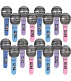 ¡Micrófonos De Juguete Ecológicos Para Niños! Set De 8 Unidades, Tamaño Mediano, Plástico Resistente, Colores Variados. Perfectos Para Fiestas, Cumpleaños, Fotos Y Juegos De Rol. ¡Diversión Asegurada!