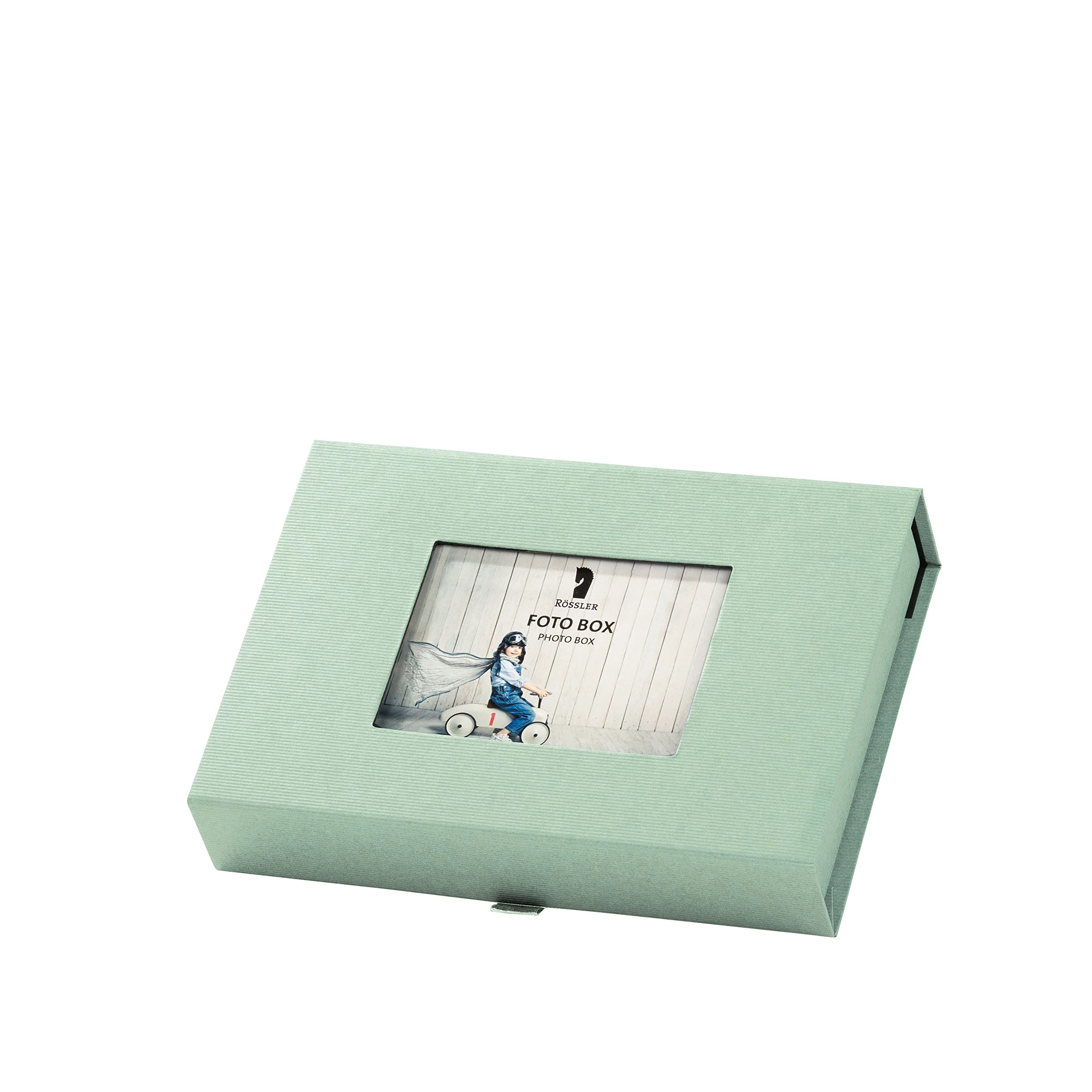 Rössler 14573200651 Photo Box with Mount for 13 x 18 cm Pictures Mint 203 x 45 x 147 mm 1 Piece
