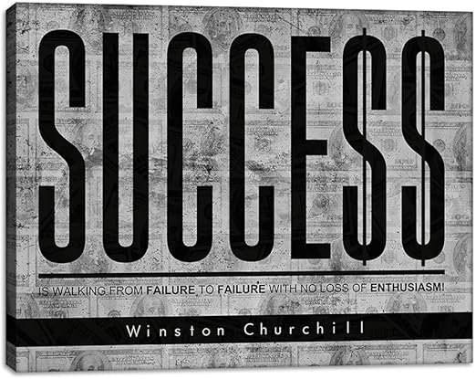Amazon Com Yetaryy Success Quotes Inspirational Posters Prints