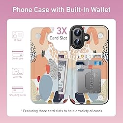 Goodon for iPhone 16 Case Wallet - Flip Folio