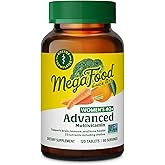 MegaFood Women's 40+ Advanced Multivitamin for Women - Dr Formulated - Vitamin B, Vitamin D3, Vitamin K2 & Choline - Energy Metabolism, Brain Health & Bone Health - Vegetarian - 120 Tabs (60 servings)