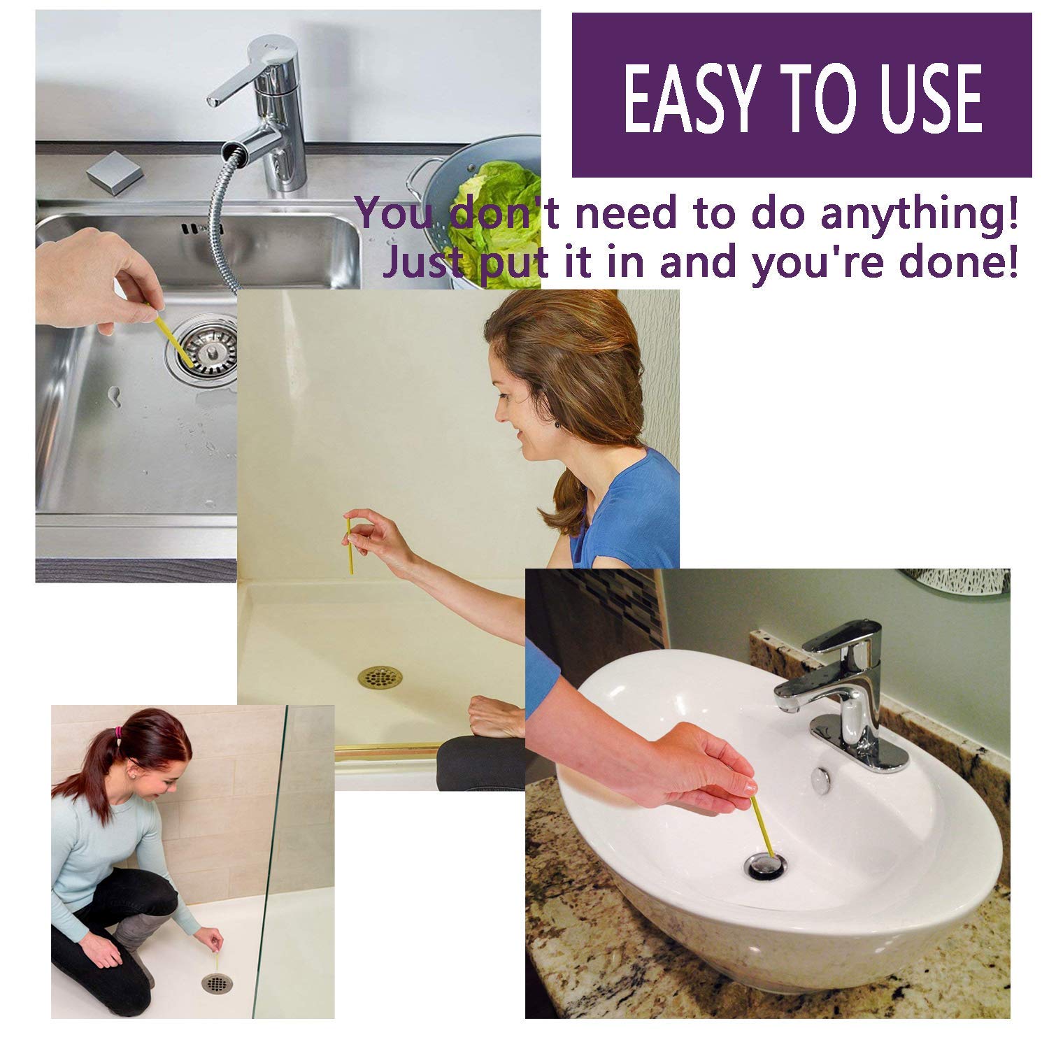 Limpie el desagüe Strick, mantenga limpios los tubos de drenaje ...