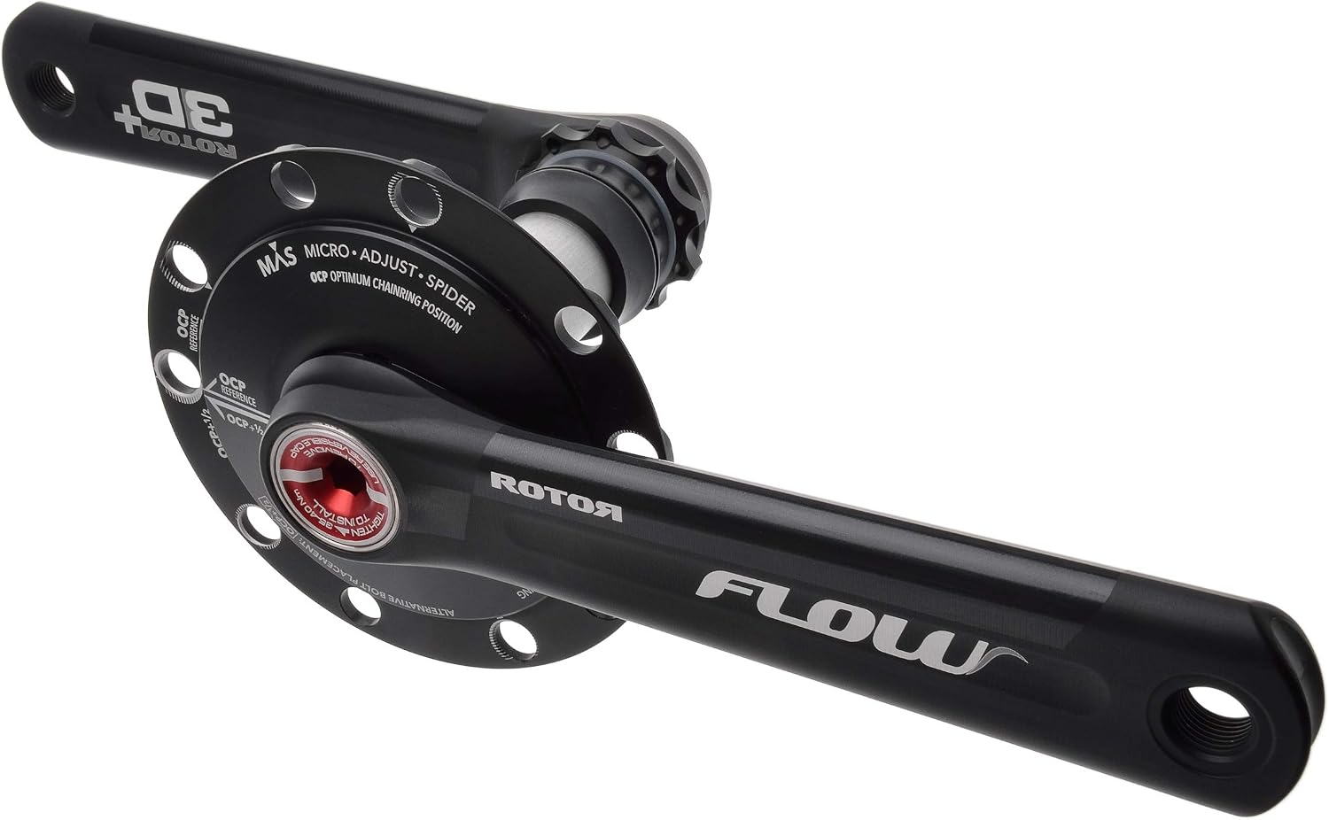 Rotor Unisex - Adult Round 1x DM Direct Mount Chain Ring 42Z Black, 42, 42 dientes - Image 3