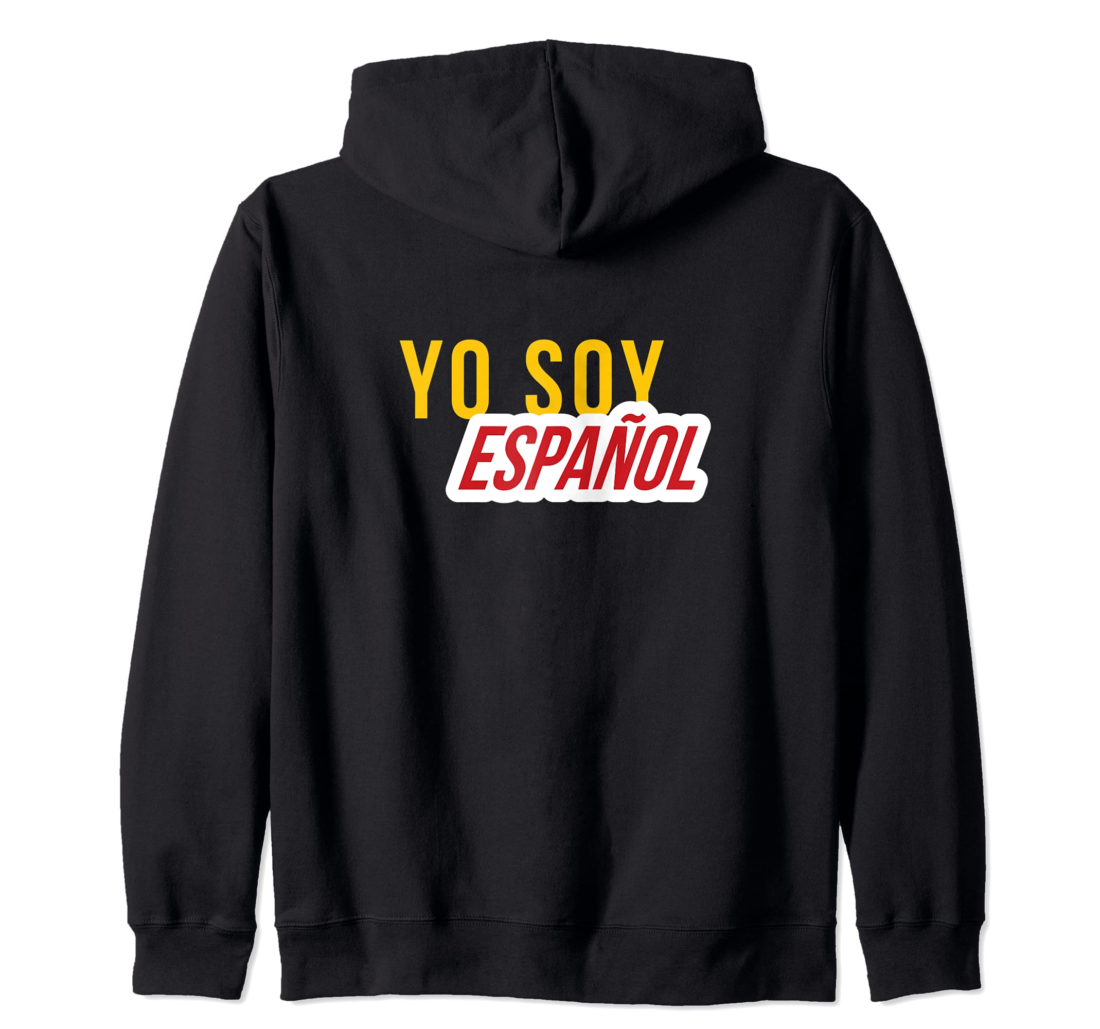 Spain Flag Zip Hoodie