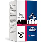 ALLIMAX 180mg Allicin Capsules – Stabilized Allicin Supplement from Garlic, for Immune Support & Heart Health, Odour-Free, No