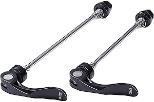 Wheel Hub Quick Release Skewer Set (Front & Rear) for Road Bike MTB,1 Pair