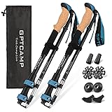 GPTCAMP Walking Sticks,Trekking Poles Collapsible
