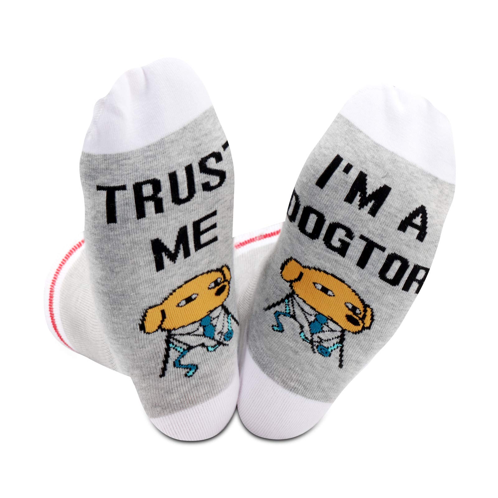 Novelty Thank You Gift Trust Me I'm A Dogtor for a Doctor, Veterinarian, Vet Tech, Medical Graduate or any Dog Lover (DOGTOR EU)