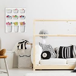 Yookeer 20 Pcs Pegboard Bins and Cups with Hooks