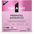 One A Day Prenatal Advanced- Prenatal Vitamins with Folic Acid, Choline, DHA & Iron, Pregnancy Vitamins for Women to Support 