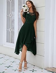 Wedtrend Women's Formal Dress Ruffle Cocktail Party