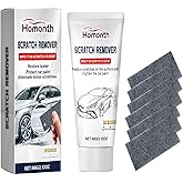 Homonth Car Scratch Remover with Polishing Pad, Professional Paint Restoration Kit, 2.12oz Surface Repair Cream for Minor Scratches and Scuffs