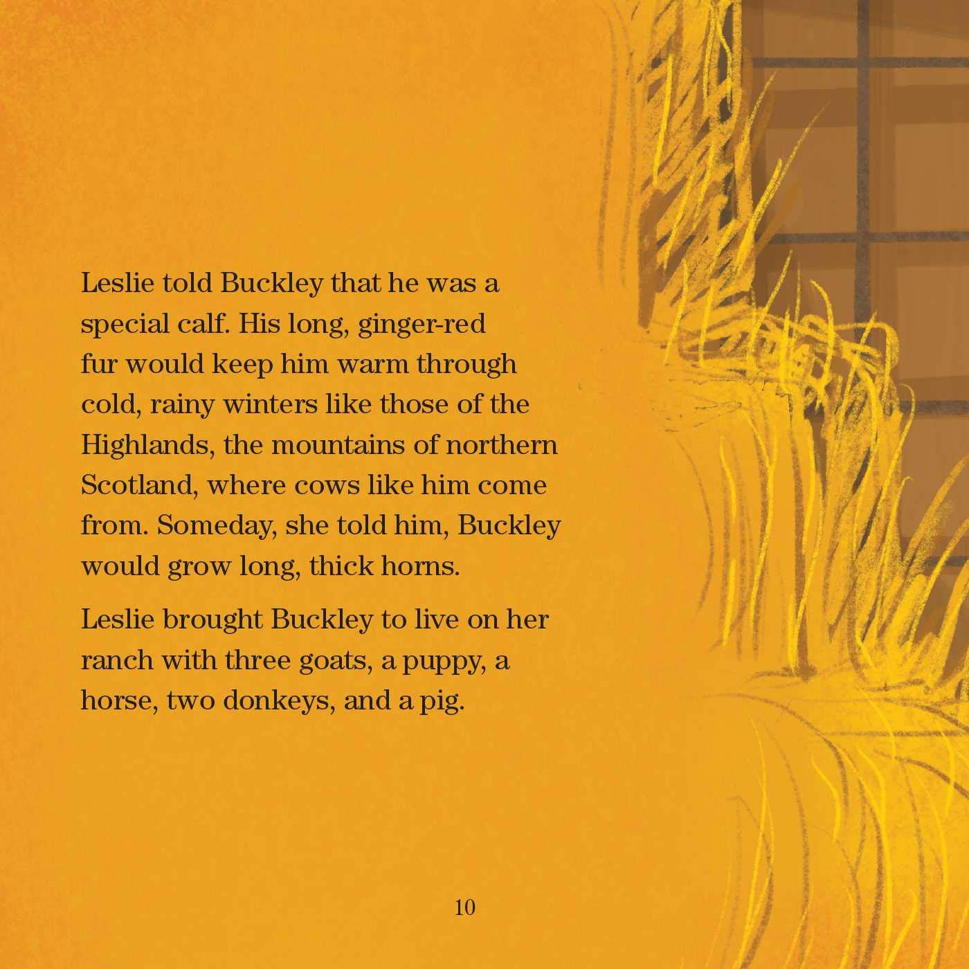 Buckley the Highland Cow and Ralphy the Goat: A True Story about Kindness, Friendship, and Being Yourself