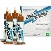 Nisus Dual Strike Cockroach Bait Gel, 4 Pack | Kills Roaches Fast with Boric Acid and Fipronil, Long-Lasting Indoor and Outdoor Pest Control Use