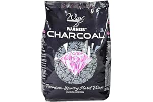 Waxness Wax Necessities Polymer Blend Luxury Hard Wax Charcoal 2.2 Pound