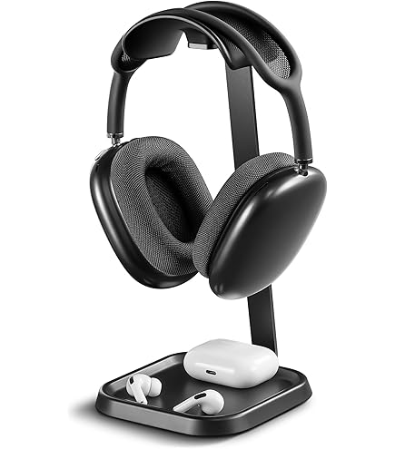 Suporte Fone Roccat - Estrutura Aço, Base Estável, Compatível Universal