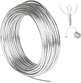 Tenn Well Aluminum Craft Wire 9 Gauge 3mm Thick 50 ft Bendable 99.9% Aluminum