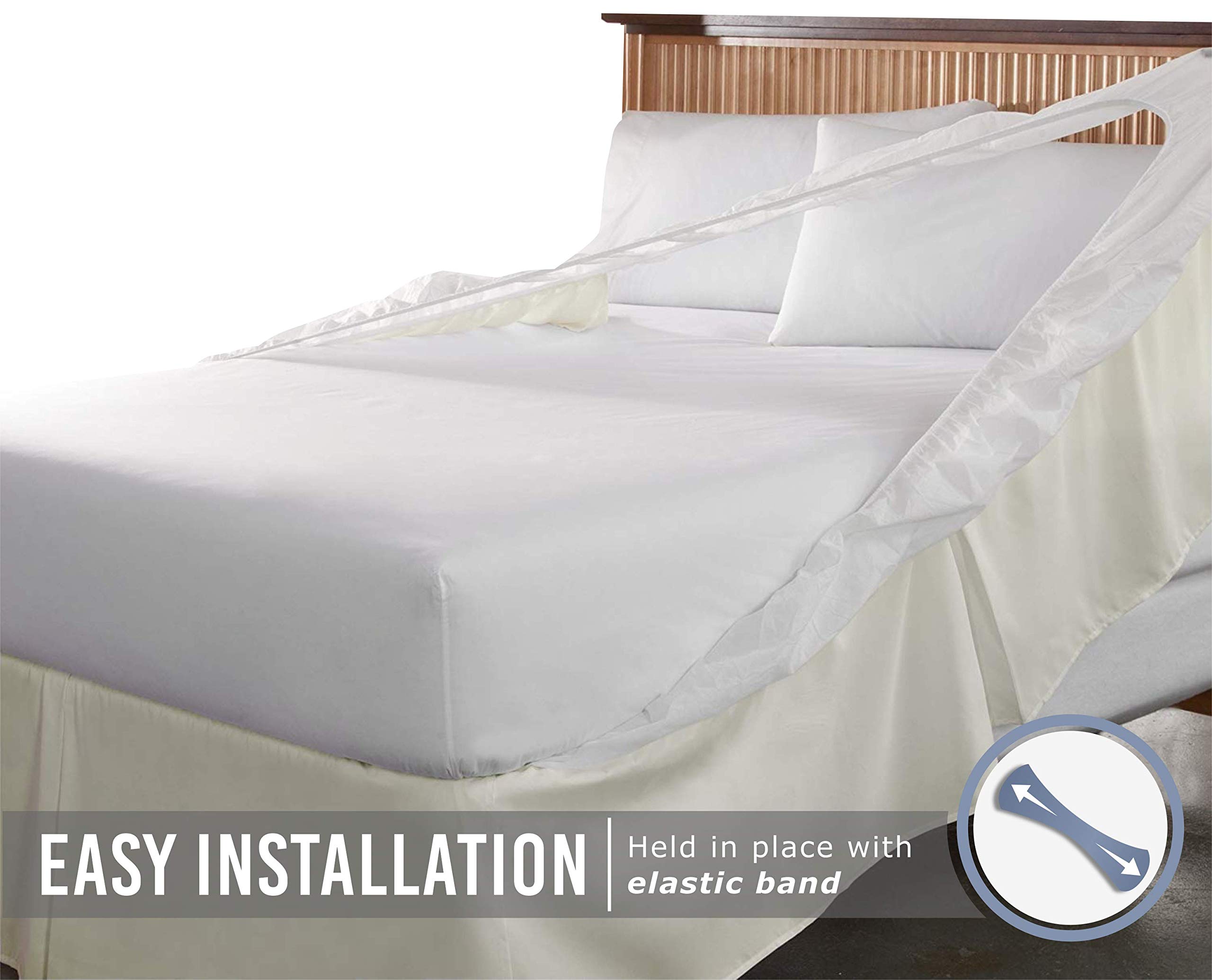 Tailor Solution by Perfect Fit Bedskirt and Box Spring Protector