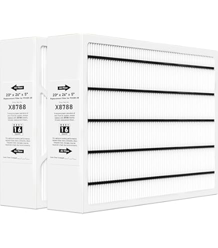 Lennox X8788 20 x 26 x 5 Inch MERV 16 Efficient Air Filter