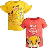 Disney 2 Pack T-Shirts Infant to Big Kid Sizes (12 Months - 14-16)