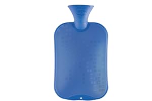 Fashy Hot Water Bottle Classic Assorted Colors - Made in Germany