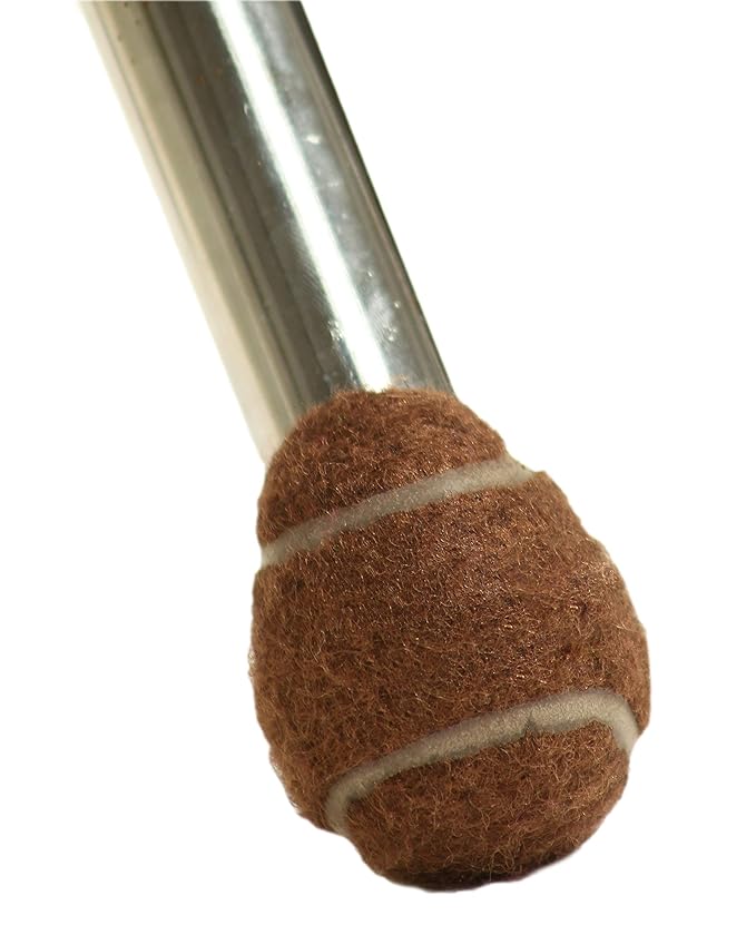 Furniture Footies Smaller 2.4 Inch Brown PreCut Tennis